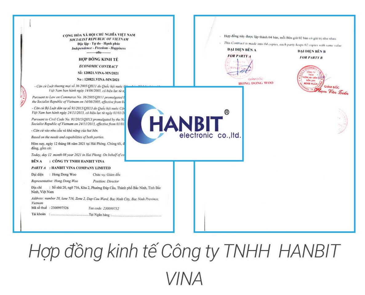 Thiết kế thi công Công ty TNHH HANBIT VINA Thiết kế thi công Công ty TNHH HANBIT VINA