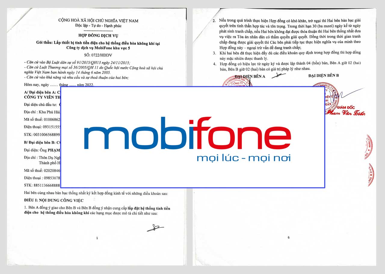 Công ty dịch vụ Mobifone khu vực 5 Công ty dịch vụ Mobifone khu vực 5